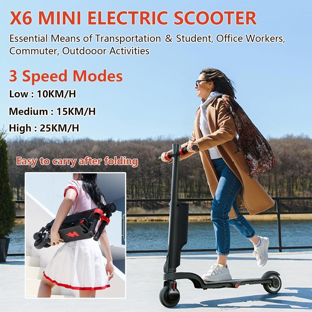 New: HX X6 Mini Folding Electric Scooter – From the Marina into Town