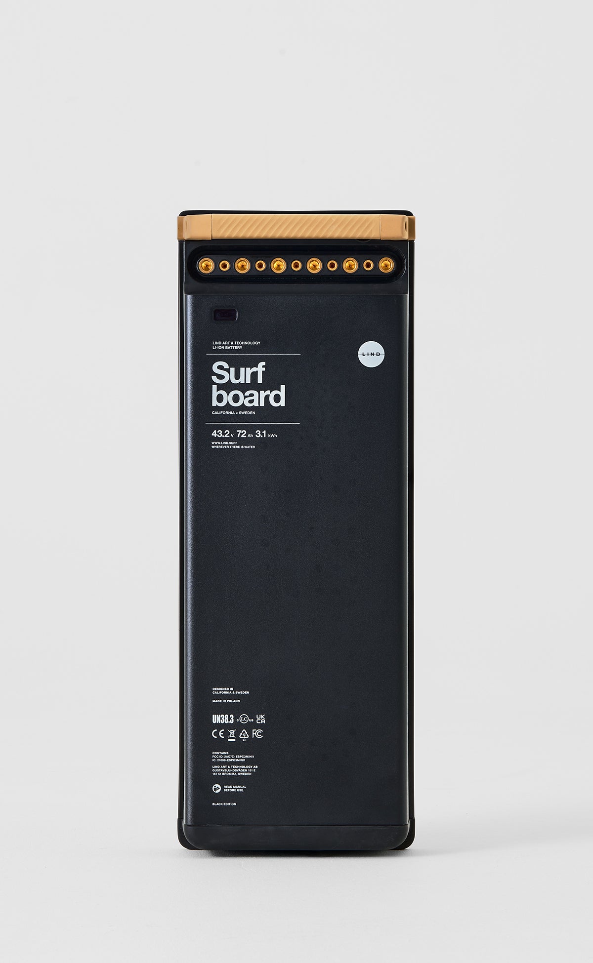 LIND Canvas Electric Surfboard